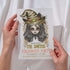 Scary Girl Witch Halloween Invite